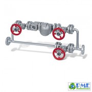 GESTRA - CỤM BẪY HƠI VÀ VAN ĐƯỜNG VÒNG BYPASS MODEL UNA 16A - Drainage module QuickEM with bypass and UNA 16A