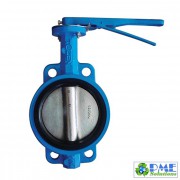 BFV-W - Van bướm dạng kẹp wafer tay gạt đĩa gang