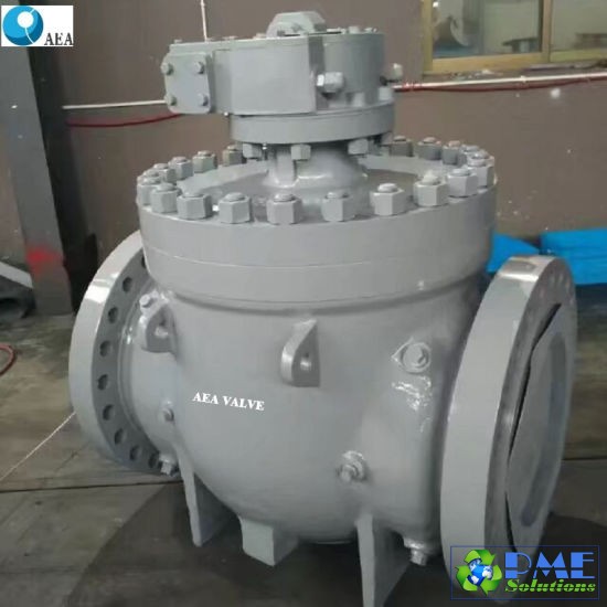 API 6D Tungsten Carbide Metal Seated Trunnion Mounted Ball Valve Top Entry Ball Valve