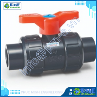 Van Bi Nối Union PVC Sạch