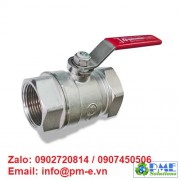 Van Bi Đồng mạ crôm nối ren Giacomini / Van bi đồng Giacomini Italy