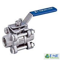 Van Bi Inox TLV BV1 – Van Bi Inox 3 Mảnh Full Bore Dùng Cho Hơi, Nước, Khí Nén