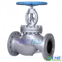 Van Cầu Inox Stainless Steel Globe Valve | PN16/150LB, DN50–DN300